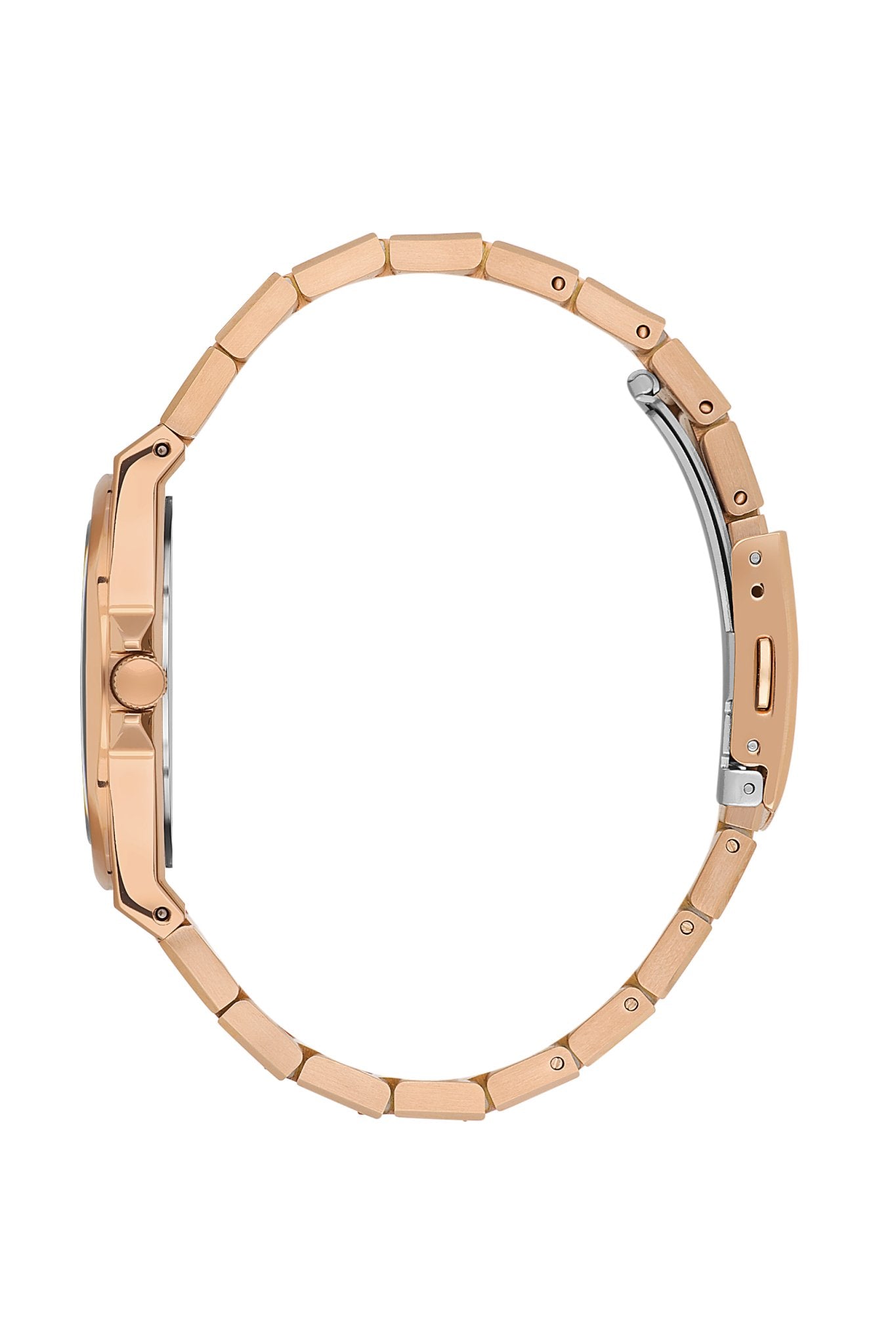 Polo - BP3570X.480 Ladies 3 Hands Pink Dial Ceramic Sapphire Coated Glass Diamond - Zamana.pk