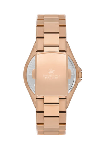 Polo - BP3570X.480 Ladies 3 Hands Pink Dial Ceramic Sapphire Coated Glass Diamond - Zamana.pk