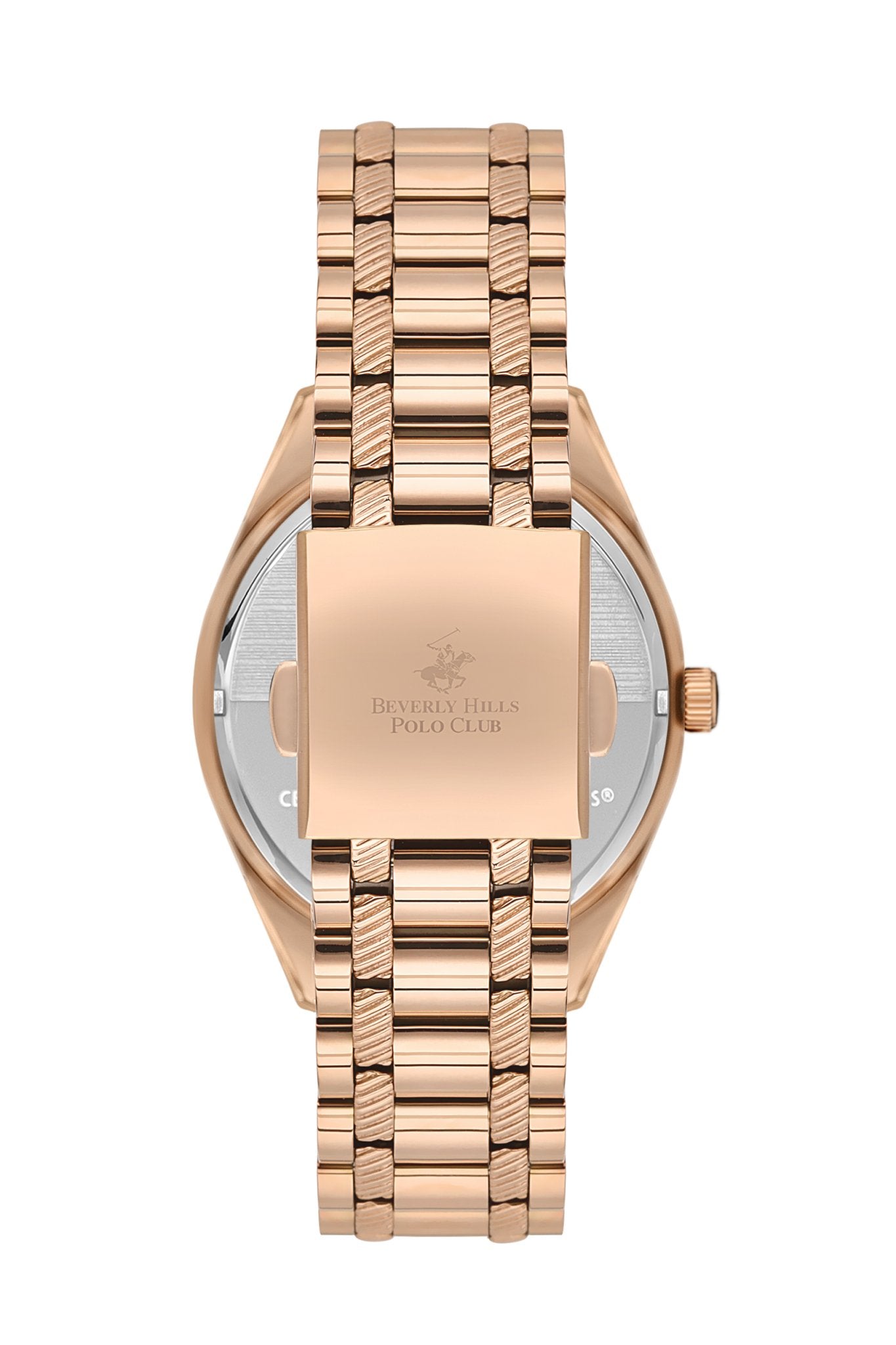 Polo - BP3571C.420 Ladies 3 Hands White Dial Ceramic Sapphire Coated Glass Diamond - Zamana.pk