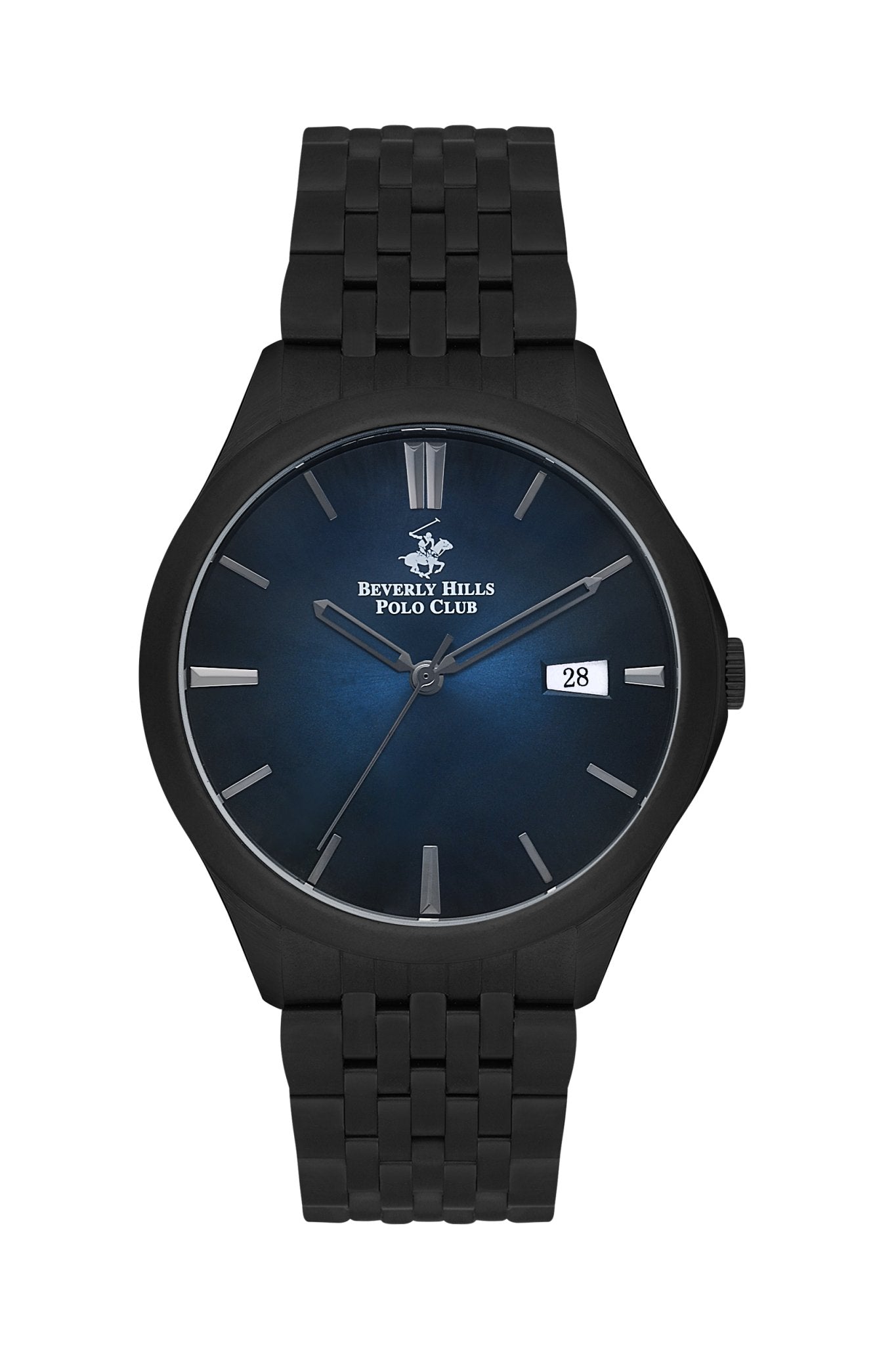 Polo - BP3579X.690 Gents 3 Hands - Date Dark Blue Dial Ceramic Sapphire Coated Glass - Zamana.pk Main image