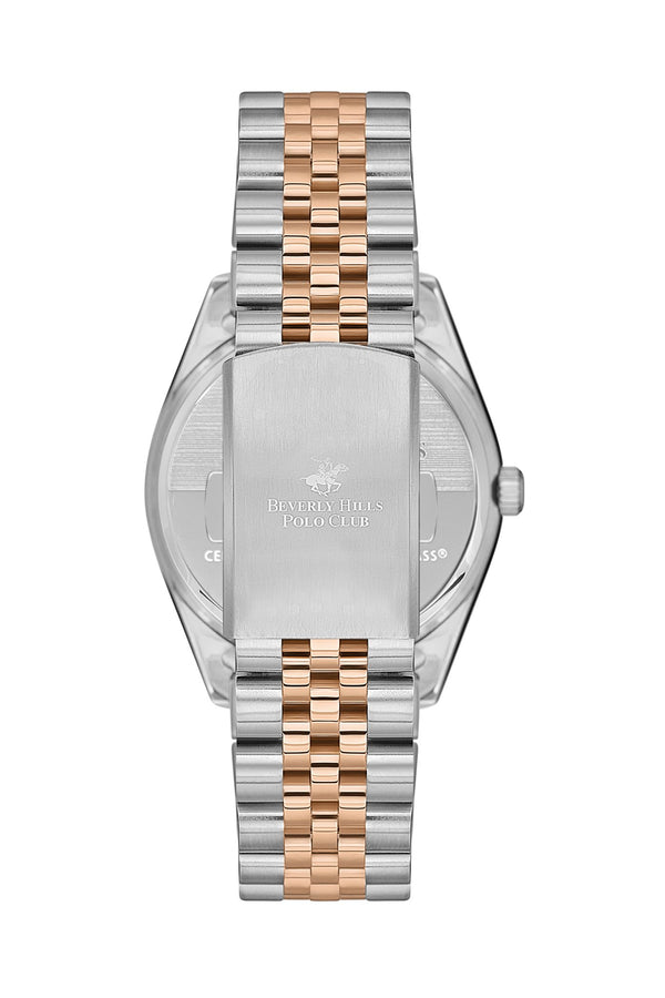 Polo - BP3582C.530 Ladies 3 Hands - Date White Dial Ceramic Sapphire Coated Glass Diamond - Zamana.pk