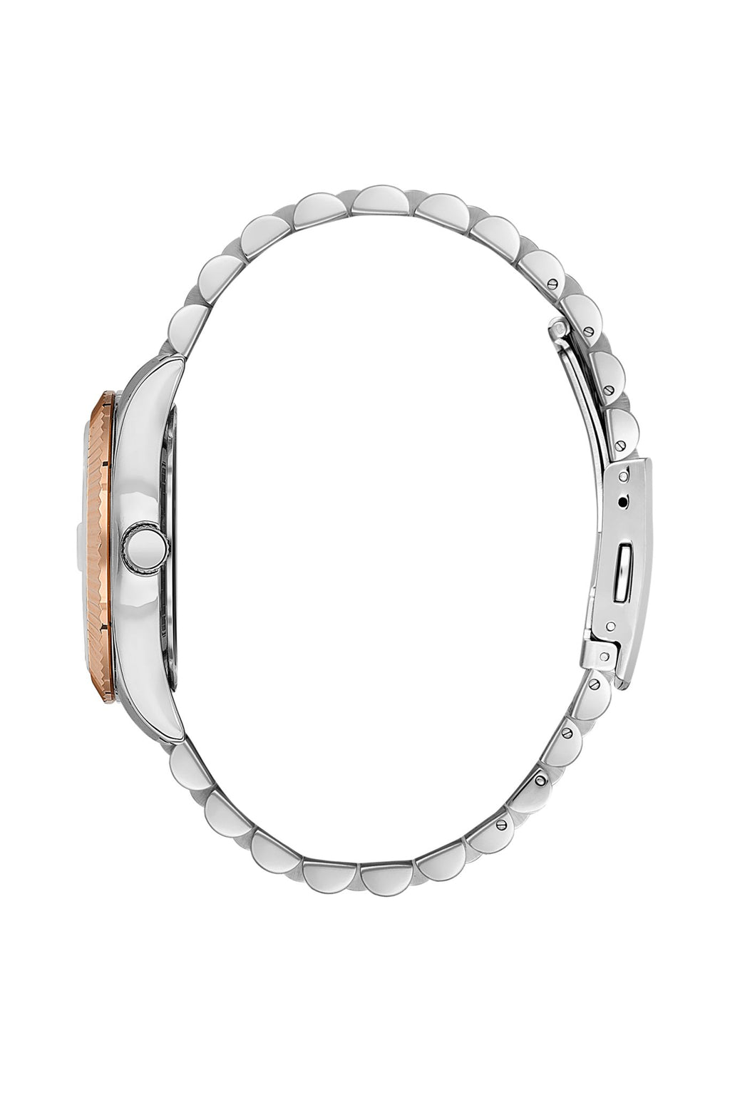 Polo - BP3582C.530 Ladies 3 Hands - Date White Dial Ceramic Sapphire Coated Glass Diamond - Zamana.pk
