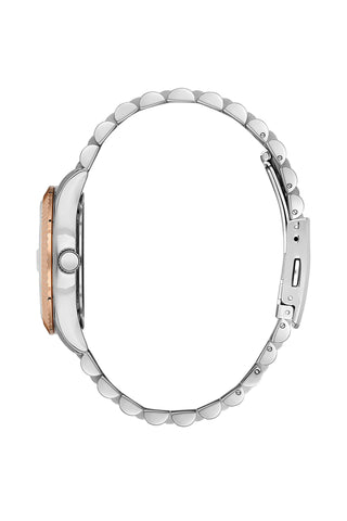 Polo - BP3582C.530 Ladies 3 Hands - Date White Dial Ceramic Sapphire Coated Glass Diamond - Zamana.pk
