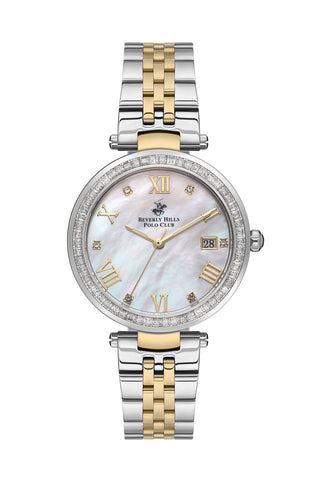 Polo - BP3583X.220 Ladies 3 Hands - Date White Dial Ceramic Sapphire Coated Glass - Zamana.pk