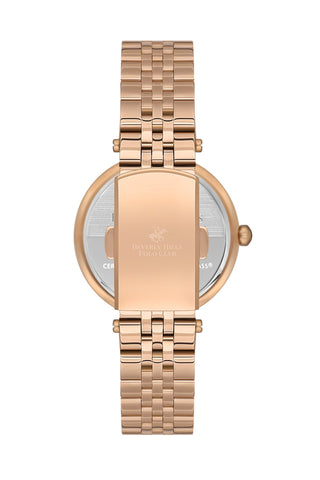 Polo - BP3583X.480 Ladies 3 Hands - Date Pink Dial Ceramic Sapphire Coated Glass - Zamana.pk