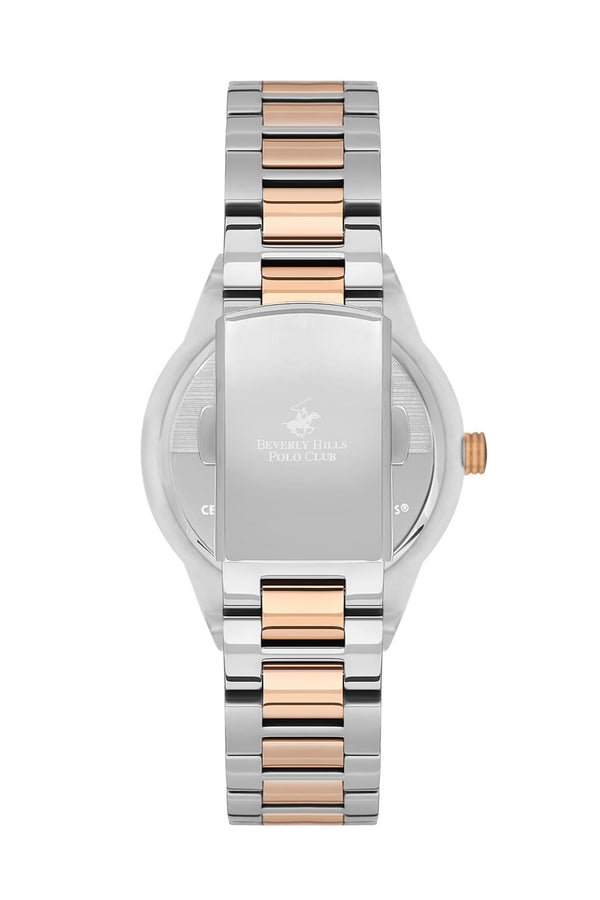 Polo - BP3584X.540 Ladies 3 Hands Grey Dial Ceramic Sapphire Coated Glass Diamond - Zamana.pk