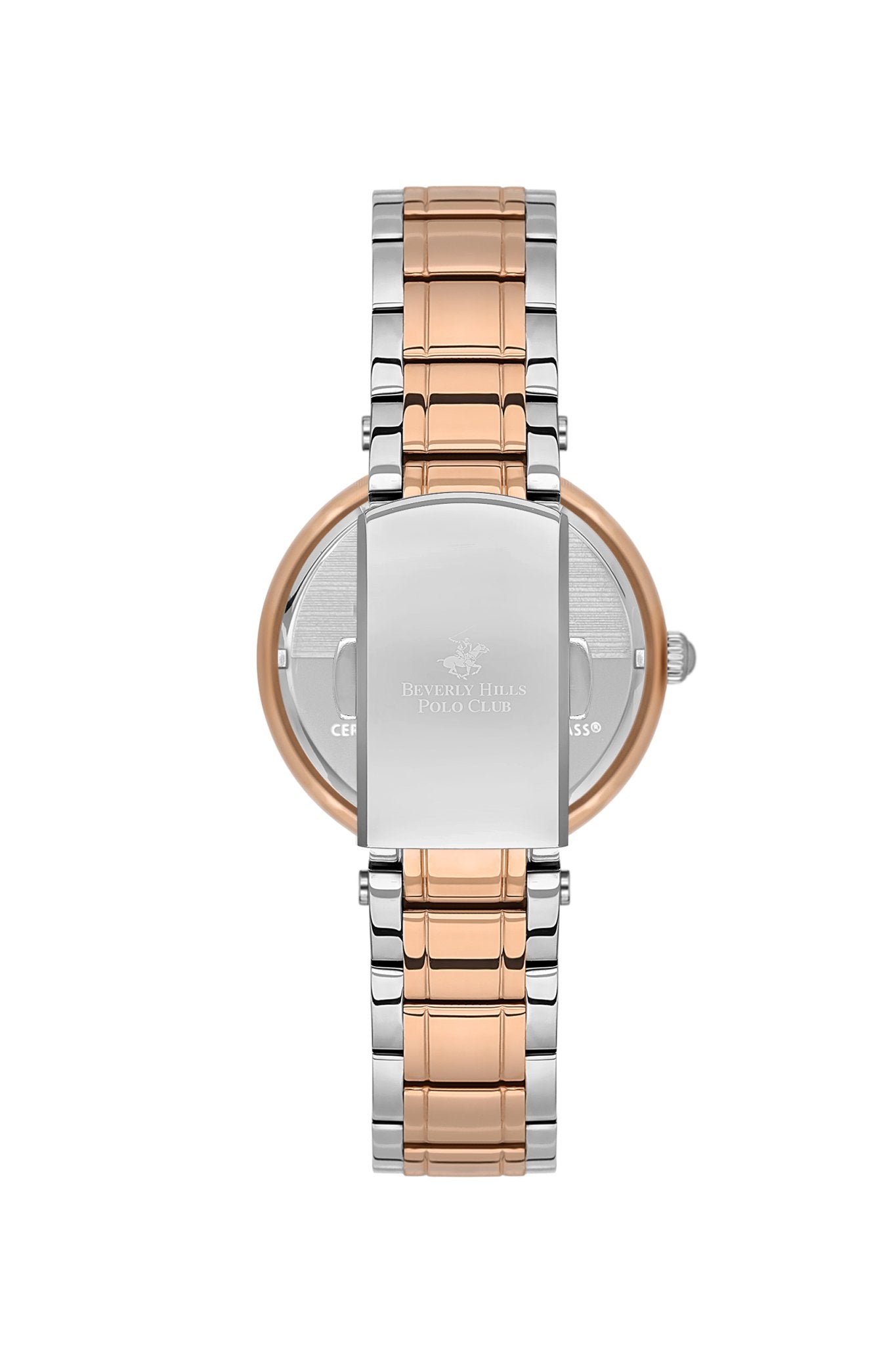 Polo - BP3585X.520 Ladies 3 Hands White Dial Ceramic Sapphire Coated Glass - Zamana.pk