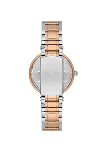Polo - BP3585X.520 Ladies 3 Hands White Dial Ceramic Sapphire Coated Glass - Zamana.pk