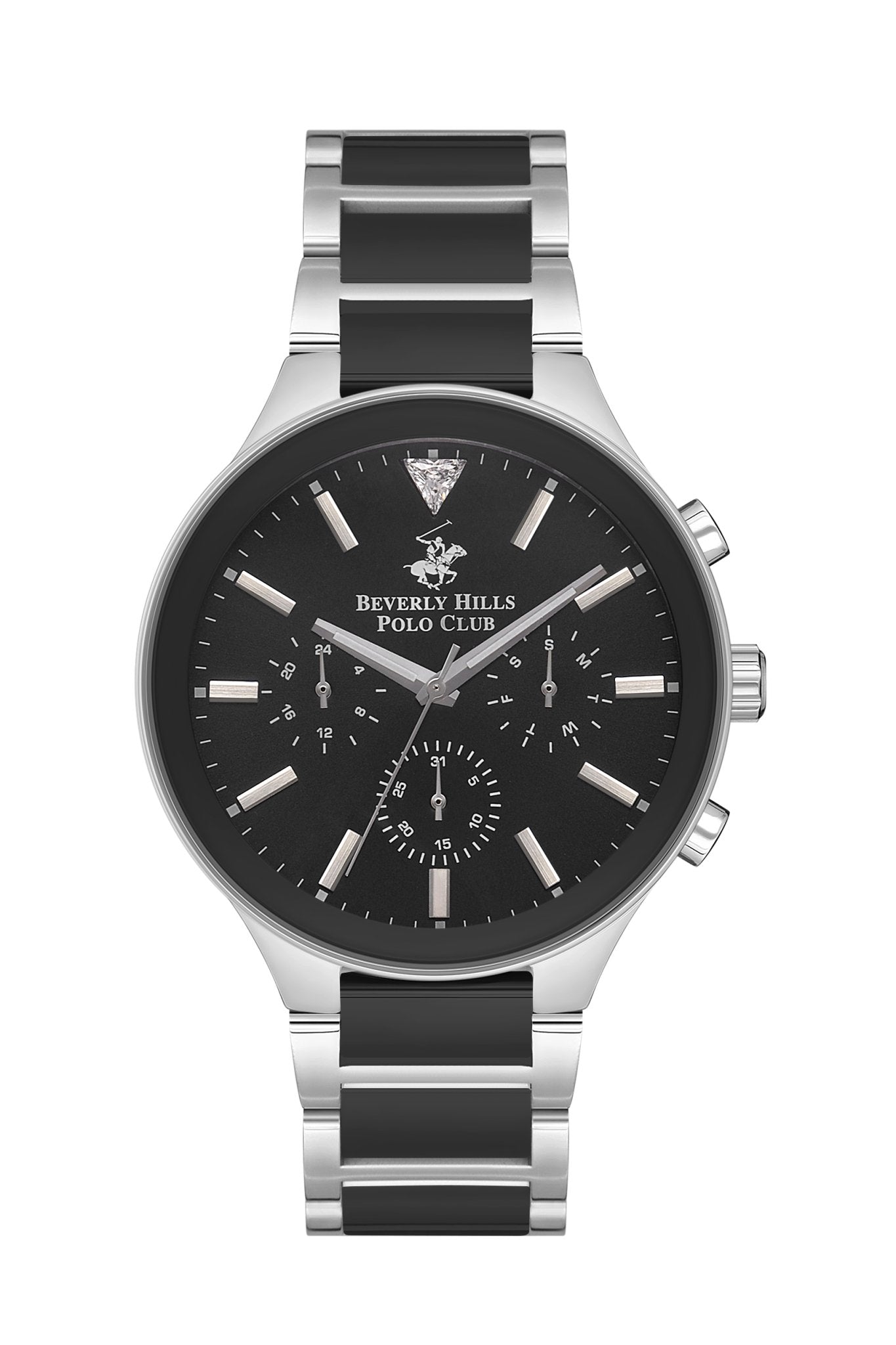 Polo - BP3594X.350 Gents Multifunction Black Ceramic Sapphire Coated Glass - Zamana.pk