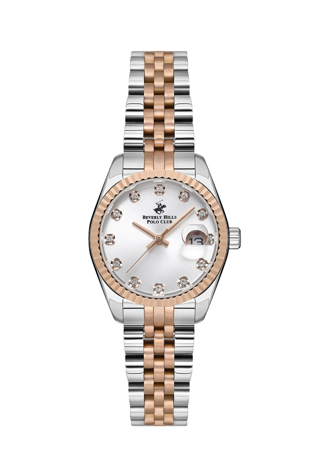 Polo - BP3595X.530 Ladies 3 Hands - Date White Dial Ceramic Sapphire Coated Glass - Zamana.pk