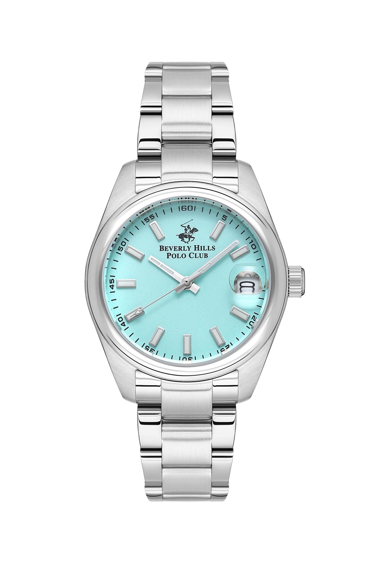 Polo - BP3597X.300 Ladies 3 Hands - Date Light Blue Dial Ceramic Sapphire Coated Glass - Zamana.pk