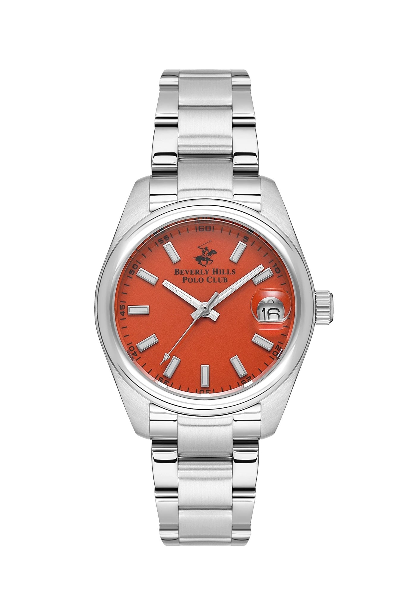 Polo - BP3597X.380 Ladies 3 Hands - Date Red Dial Ceramic Sapphire Coated Glass - Zamana.pk Main image