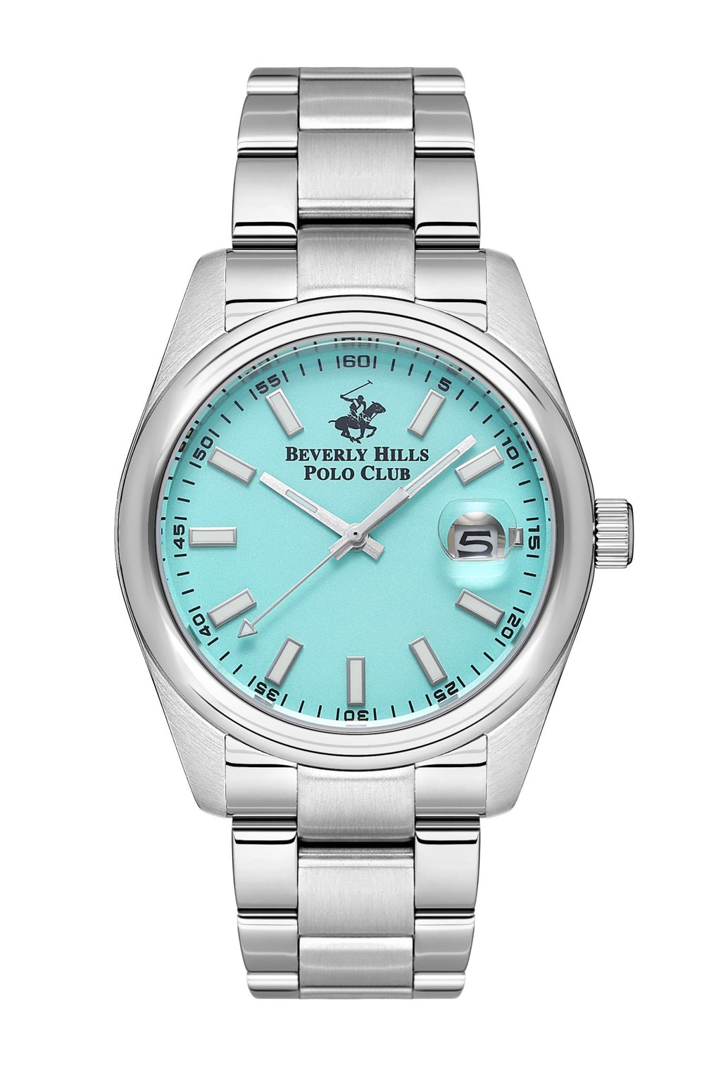 Polo - BP3598X.300 Gents 3 Hands - Date Light Blue Dial Ceramic Sapphire Coated Glass - Zamana.pk