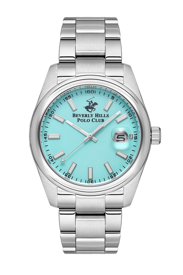 Polo - BP3598X.300 Gents 3 Hands - Date Light Blue Dial Ceramic Sapphire Coated Glass - Zamana.pk
