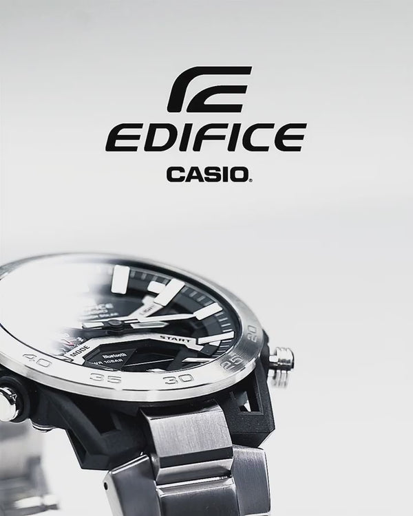 Casio Edifice ECB-2000D-1A Solar Carbon bezel Mobile Link ECB-2000D-1A Men's Watch