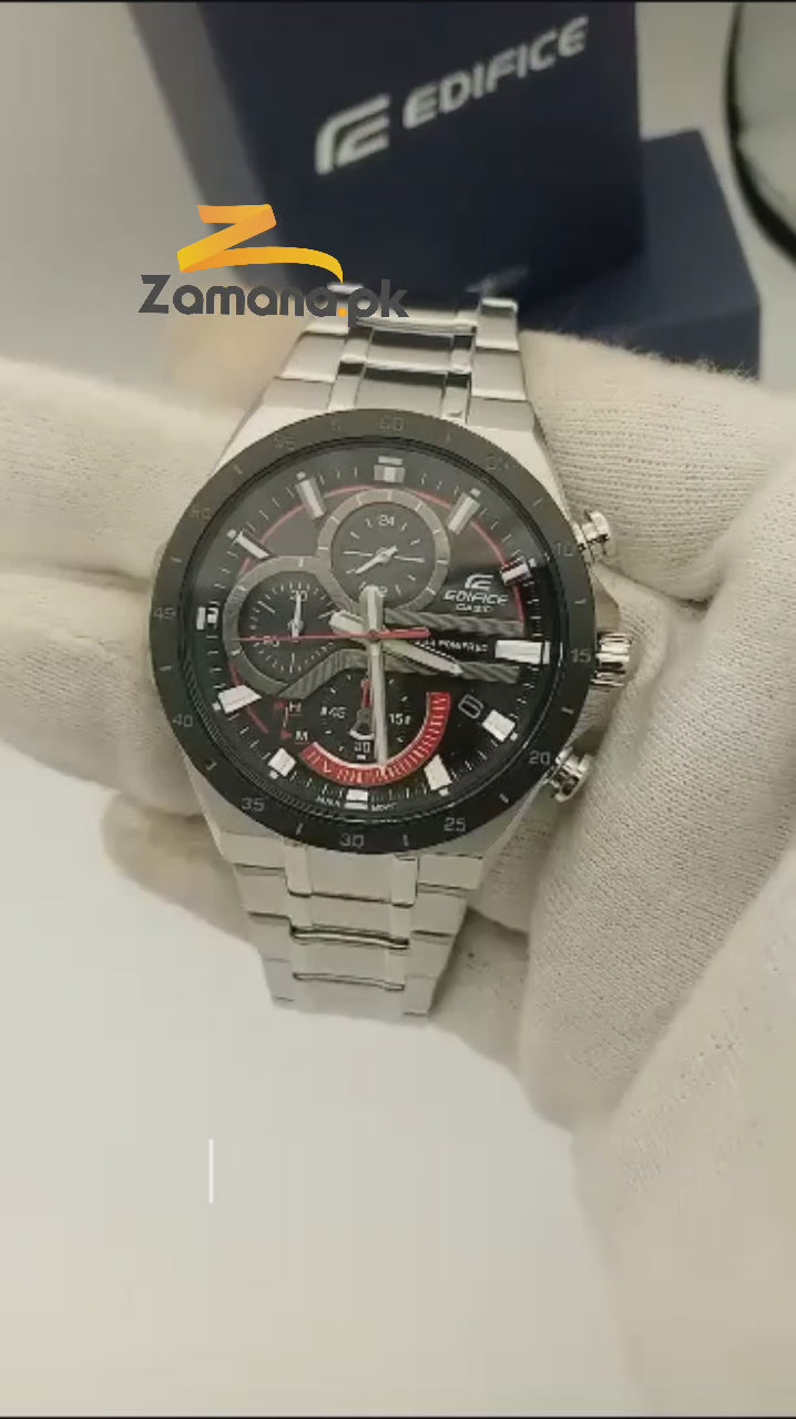 Casio Edifice EQS-920DB-1AVUDF (EX487) Chronograph Solar Powered Men's Stainless steel band Watch