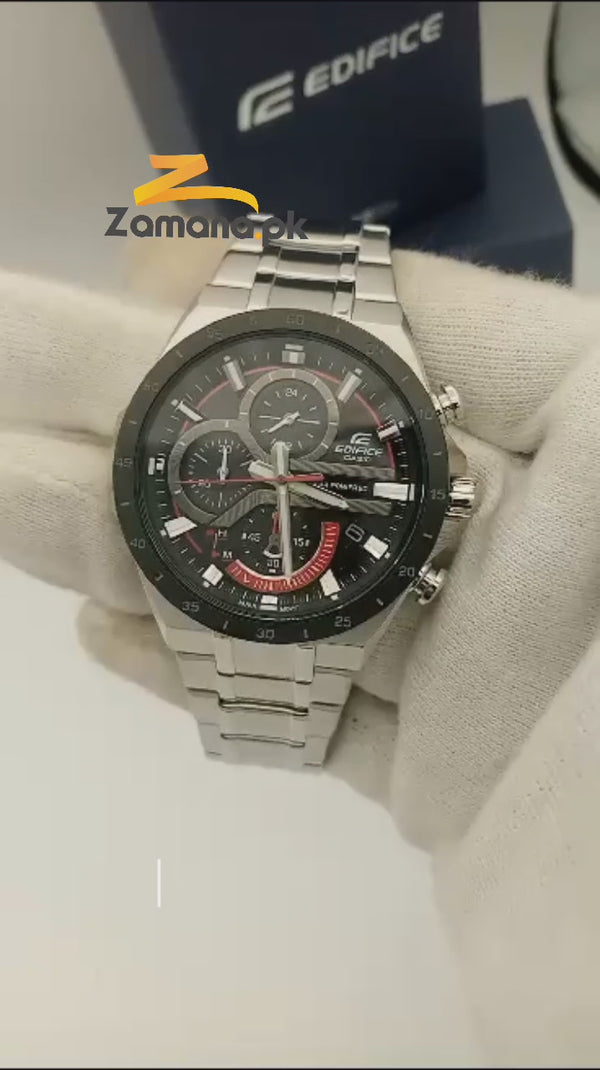 Casio Edifice EQS-920DB-1AVUDF (EX487) Chronograph Solar Powered Men's Stainless steel band Watch