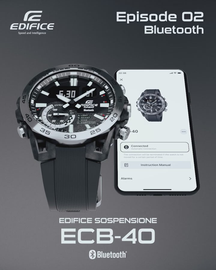 Casio Edifice Sospensione ECB-40D-1A Smart Link Men's Watch