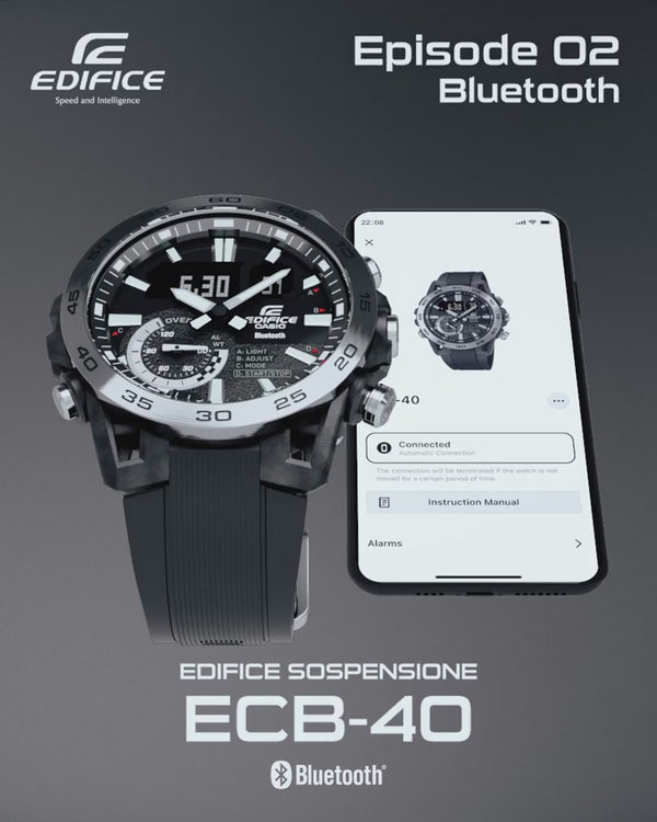 Casio Edifice Sospensione ECB-40D-1A Smart Link Men's Watch