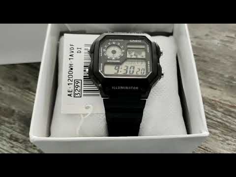 Casio Youth Grey Dial Men's Watch - AE-1200WH-1AVDF (D097)