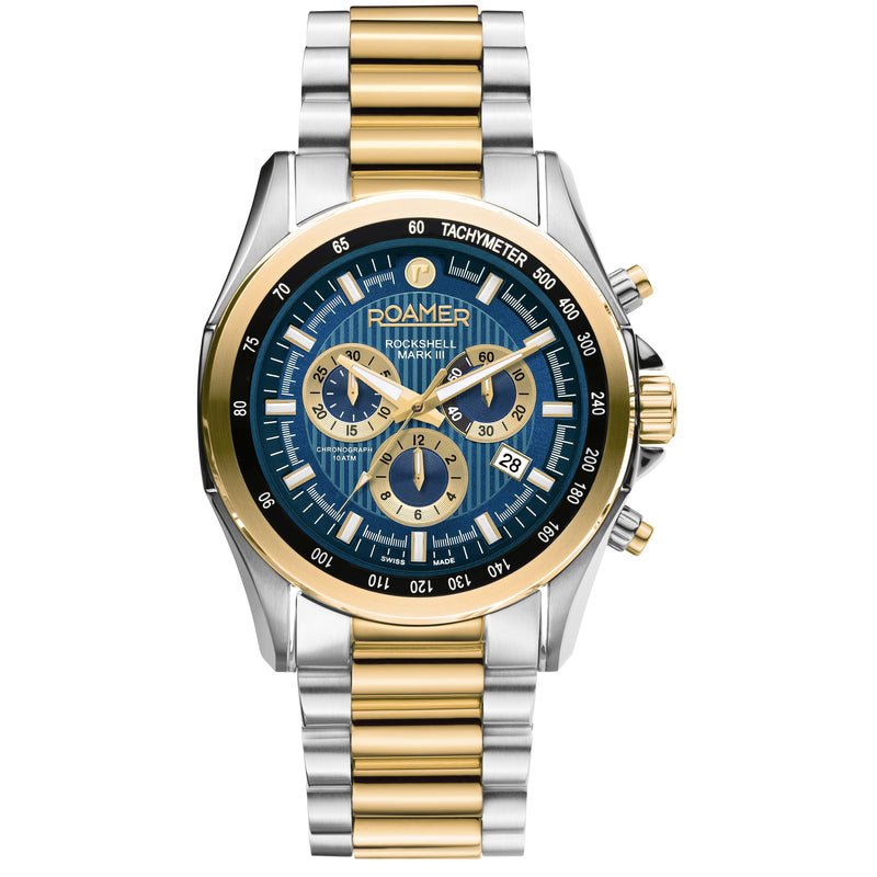 Roamer 220837 48 45 20 Rockshell Mark III Men's Two - Tone Watch - Zamana.pk Main image