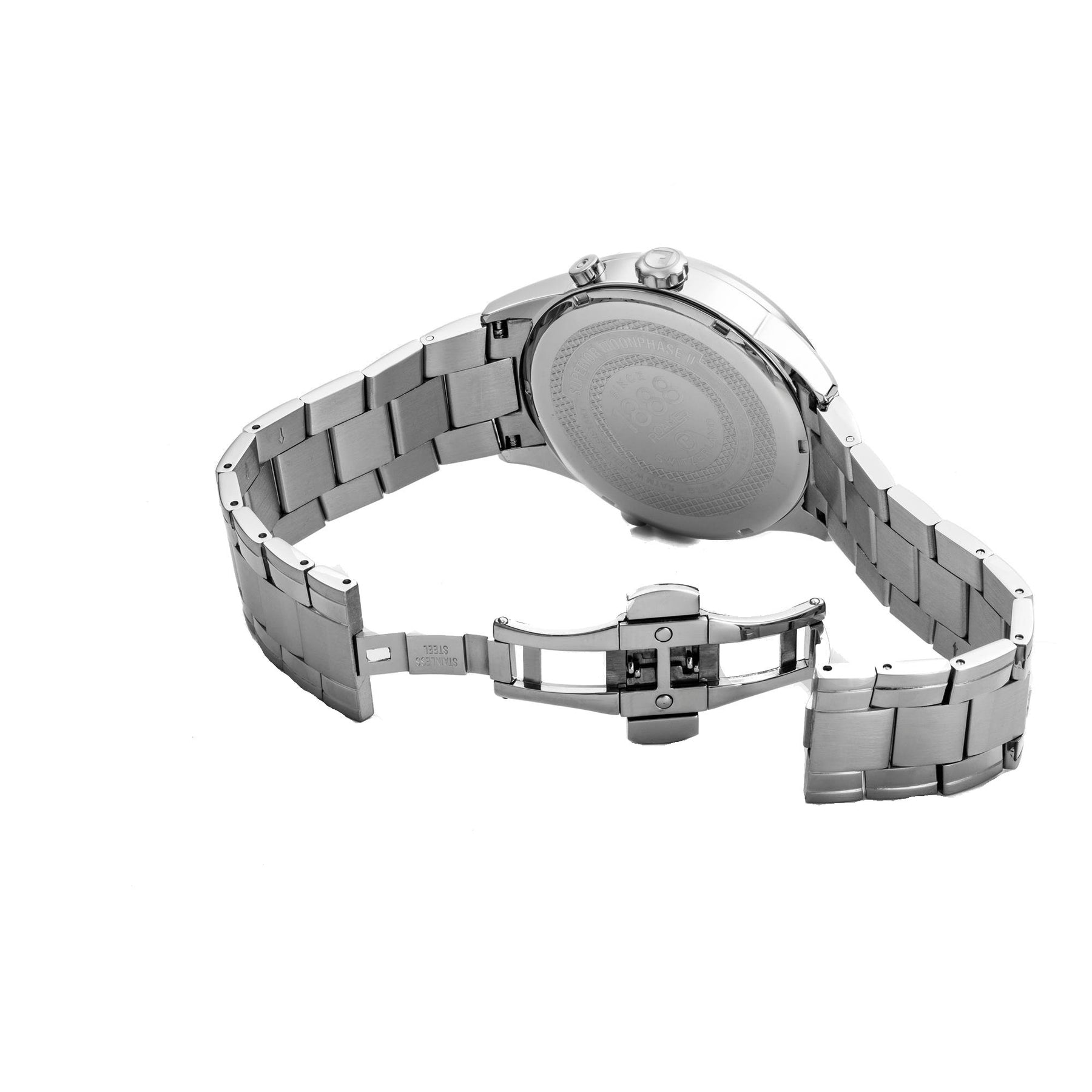 Roamer, 513821 41 75 50, Superior Moonphase, 43mm, Watches - Zamana.pk