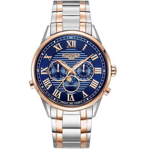Roamer, 513821 49 45 50, Superior Moonphase, 43mm, Watches - Zamana.pk Main image