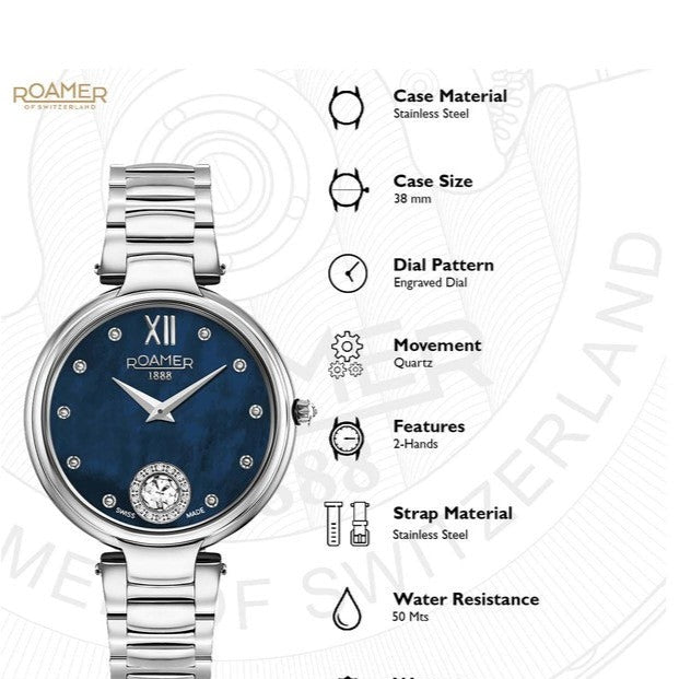 ROAMER 600843 41 49 50 Aphrodite Watch for Women Secondary image