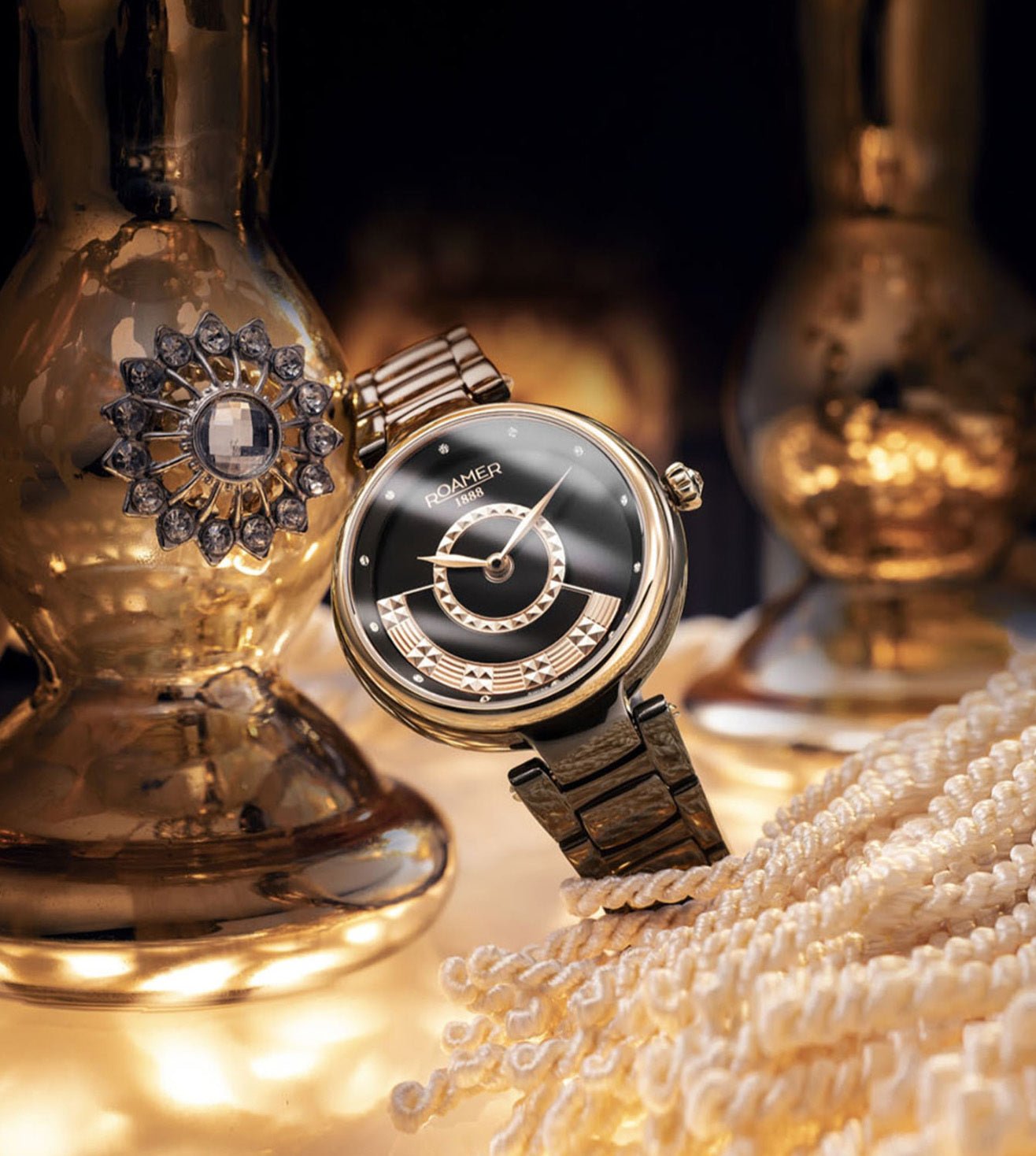 ROAMER 602857 43 60 50 Lady Mermaid Analog Watch for Women - Zamana.pk Main image