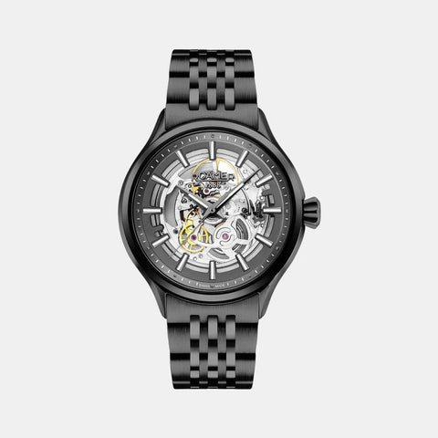 Roamer Competence Skeleton Male Analog Stainless Steel Watch 101663 40 55 10N - Zamana.pk