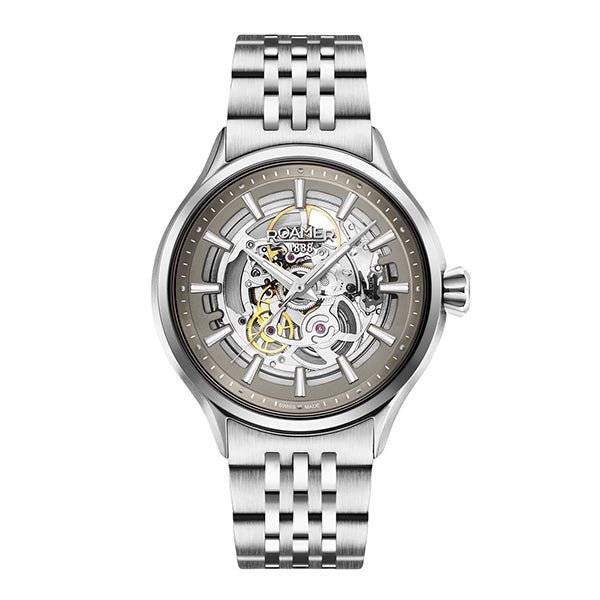 Roamer Gents Automatic Round Watch 101663 41 55 10N - Zamana.pk Main image