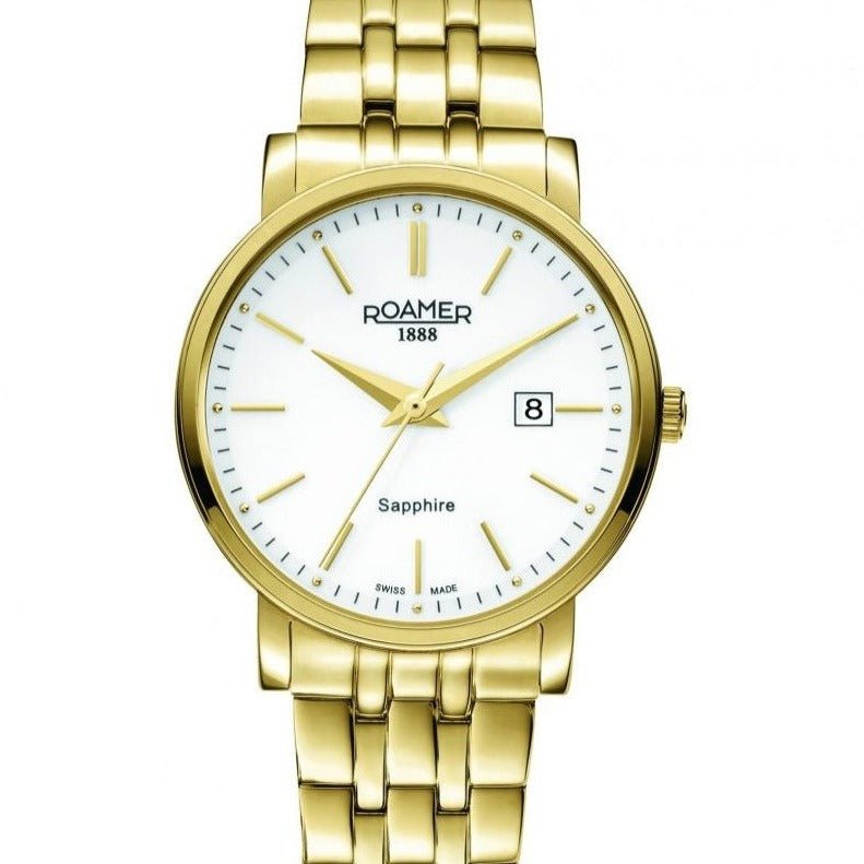 Roamer Gents Quartz Stainless Steel Watch 709856 48 25 70 - Zamana.pk Main image