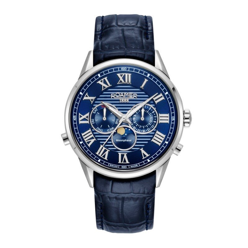 Roamer Getns Genuine Leather Watch 513821 41 45 05 - Zamana.pk Main image