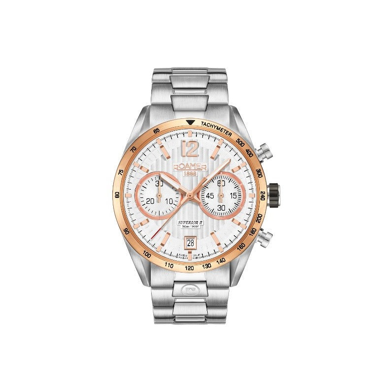 Roamer Men's Quartz Stainless Steel Watch 510902 49 14 50 - Zamana Main image