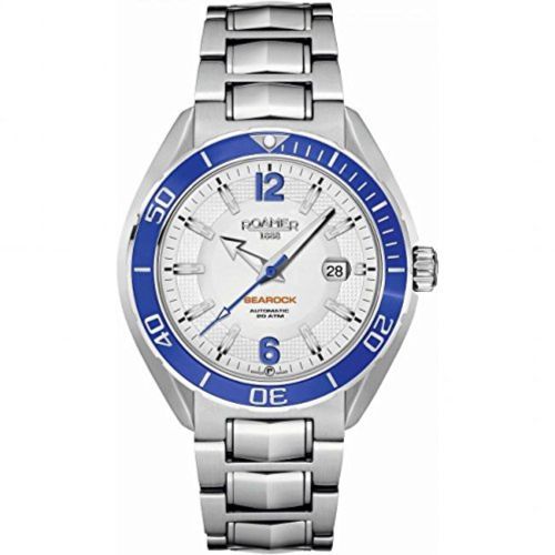 Roamer Men's Searock Pro Automatic Stainless Steel Watch 211633 41 14 20 - Zamana