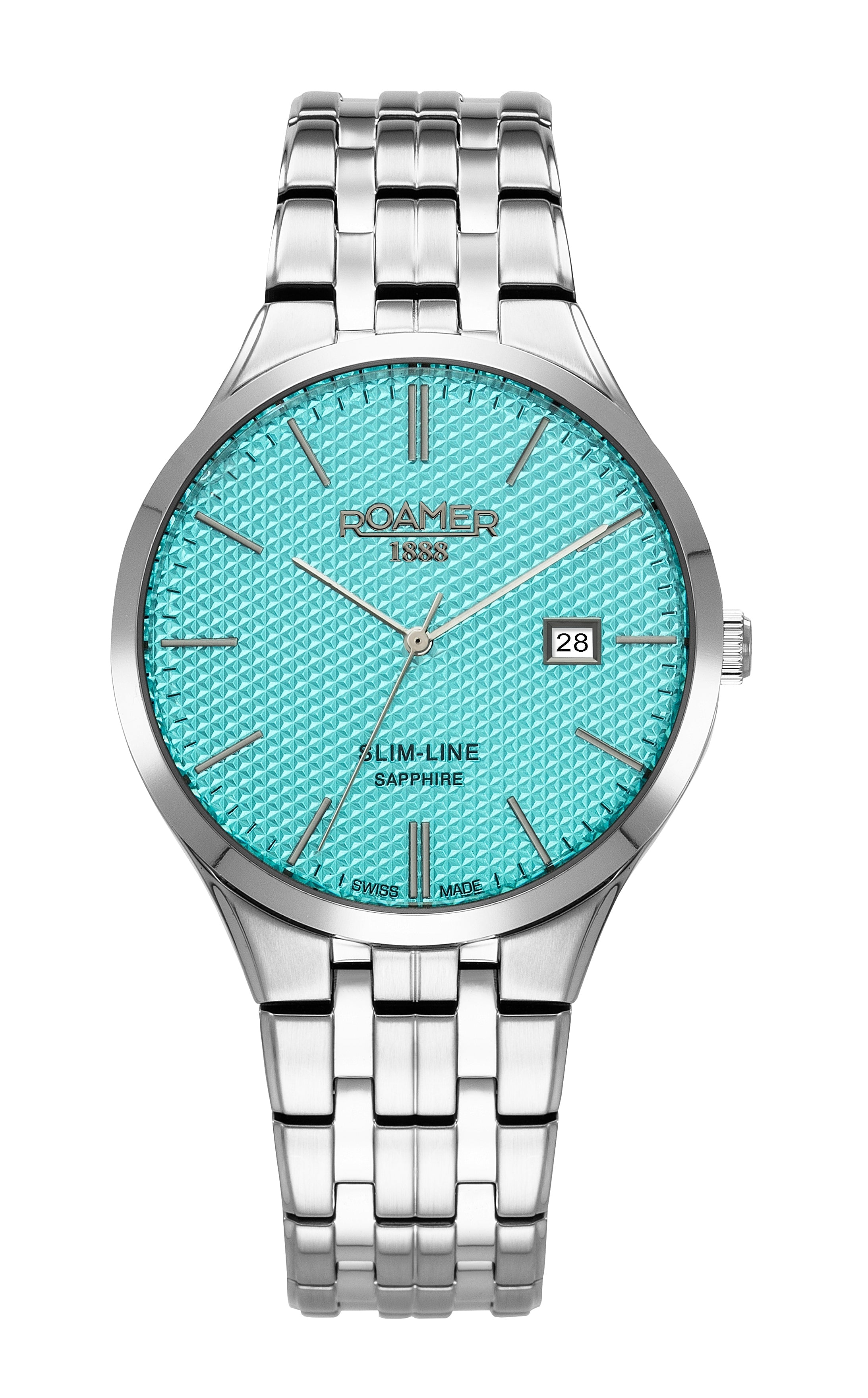 Roamer Men's Slim Line Quartz Watch 512833 41 05 20 - Zamana Main image