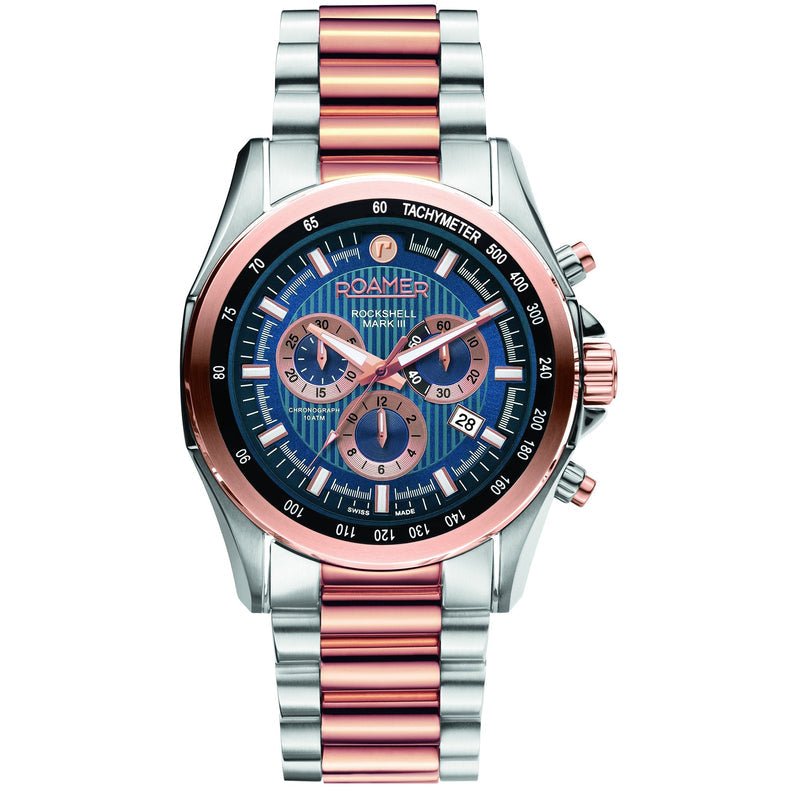 ROAMER ROCKSHELL MARK III CHRONO 220837 49 45 20 - Zamana.pk Main image