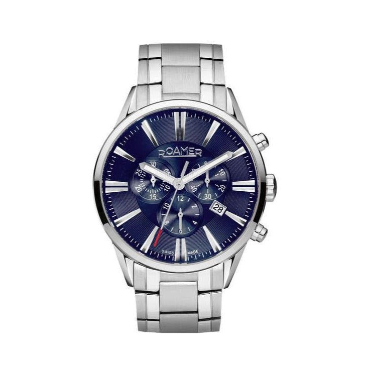 Roamer SUPERIOR CHRONO 508837 41 45 50 Men's watch with chronograph and date - Zamana.pk Main image
