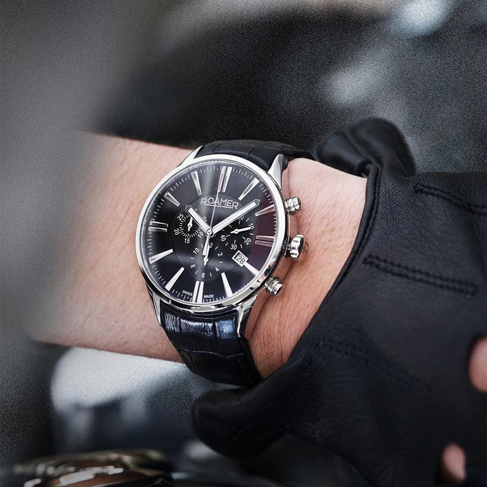 ROAMER SUPERIOR CHRONO 508837 41 55 05 - Zamana.pk