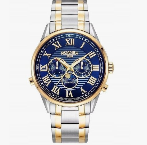 Roamer Superior Moonphase II 513821 47 45 50 - Zamana.pk Main image