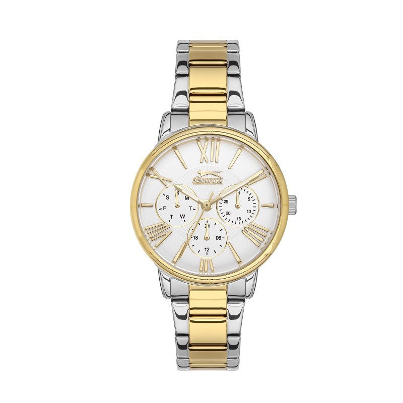 Slazenger Ladies Stainless Steel Watch SL.09.2072.4.04 Silver - Zamana.pk Main image