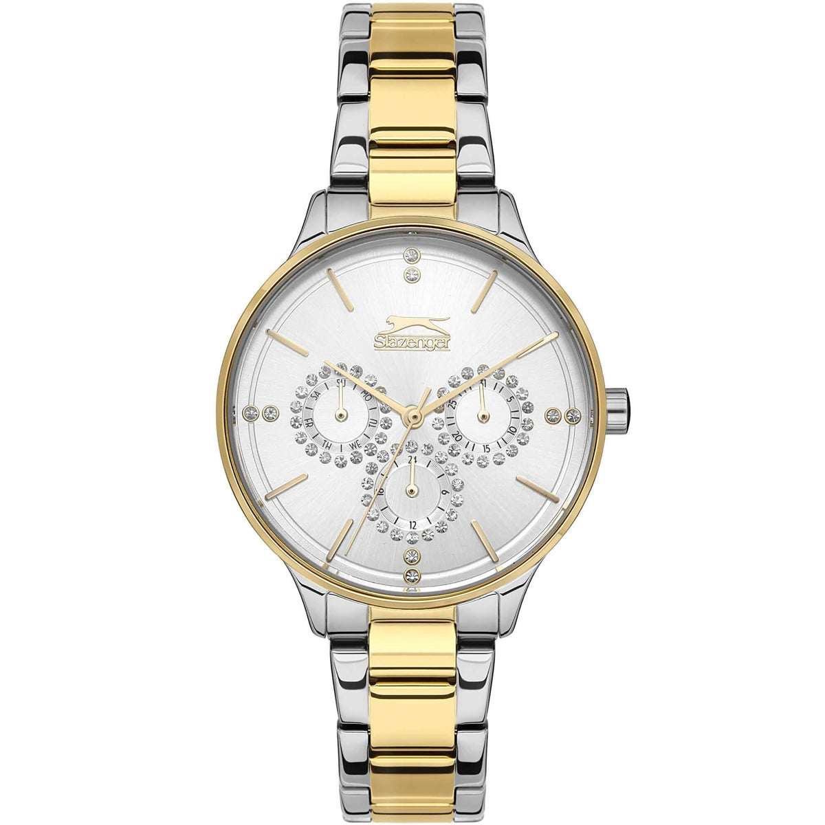 Slazenger SL.09.2019.4.02 Ladies Stainless Steel Watch Silver - Zamana.pk