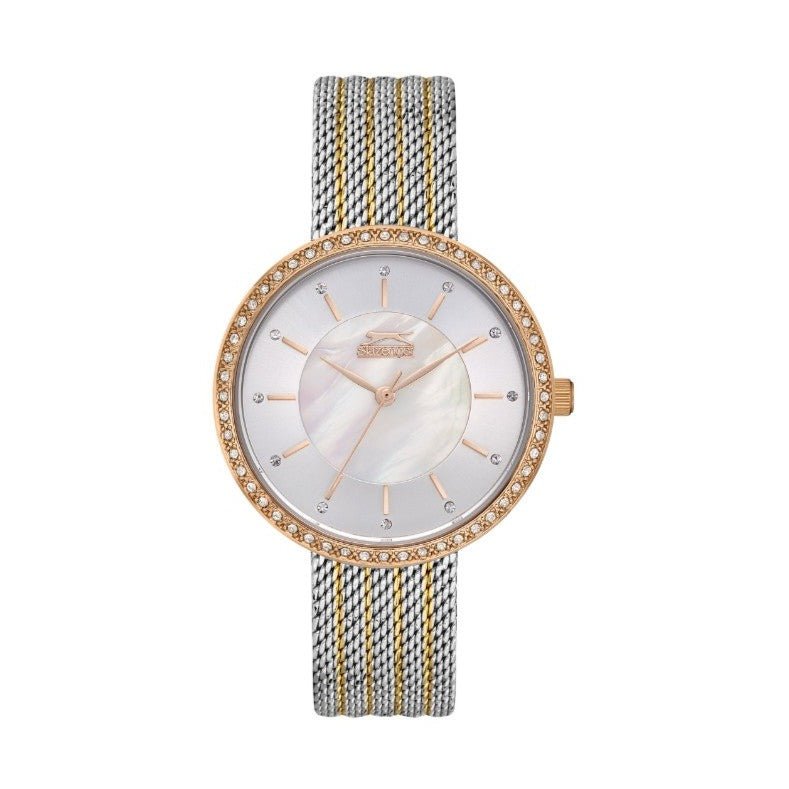 Slazenger SL.09.2049.3.02 Ladies Stainless Steel Watch Silver - Zamana.pk Main image