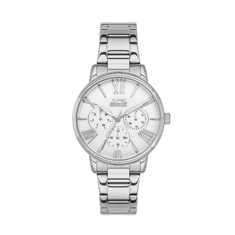 Slazenger SL.09.2072.4.01 Ladies Stainless Steel Watch Silver - Zamana.pk