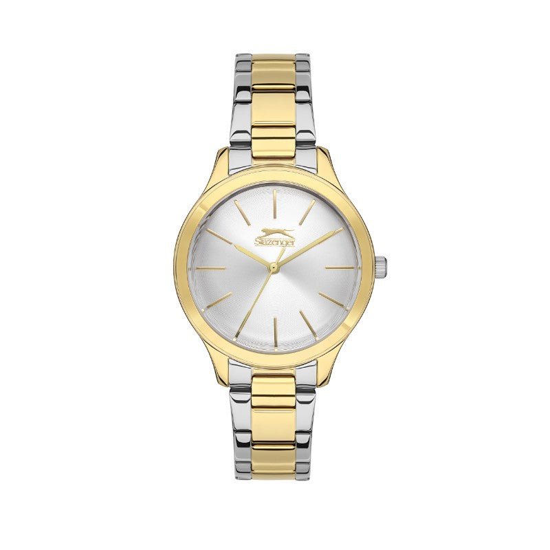 Slazenger SL.09.2101.3.05 Ladies Stainless Steel Watch Silver - Zamana.pk