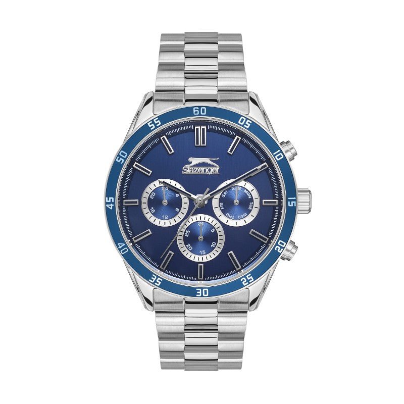 Slazenger SL.09.2109.2.05 Gents Stainless Steel Watch Blue - Zamana.pk Main image