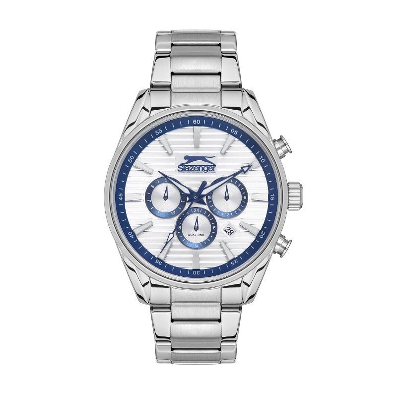 Slazenger SL.09.2111.2.01 Gents Stainless Steel Watch Silver - Zamana.pk Main image