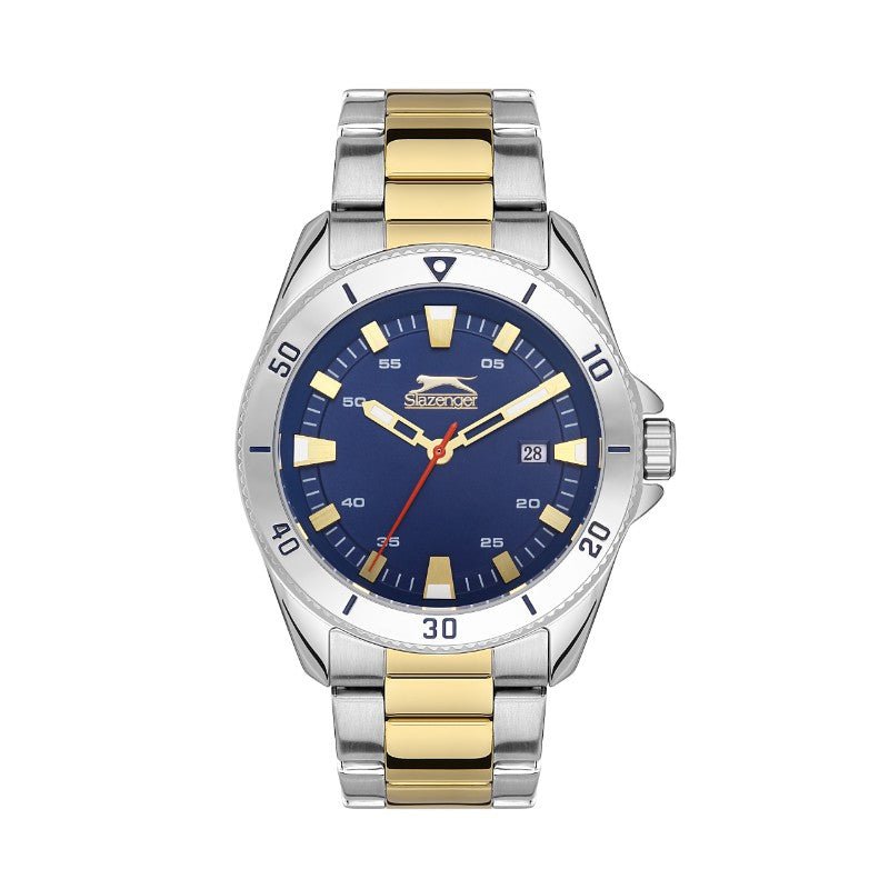 Slazenger SL.09.2114.2.03 Gents Stainless Steel Watch Blue - Zamana.pk Main image