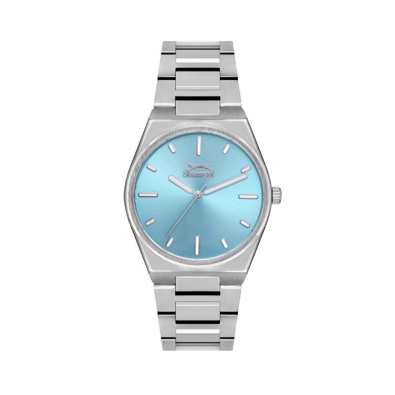 Slazenger SL.09.2116.3.04 Ladies Stainless Steel Watch Sky - Zamana.pk