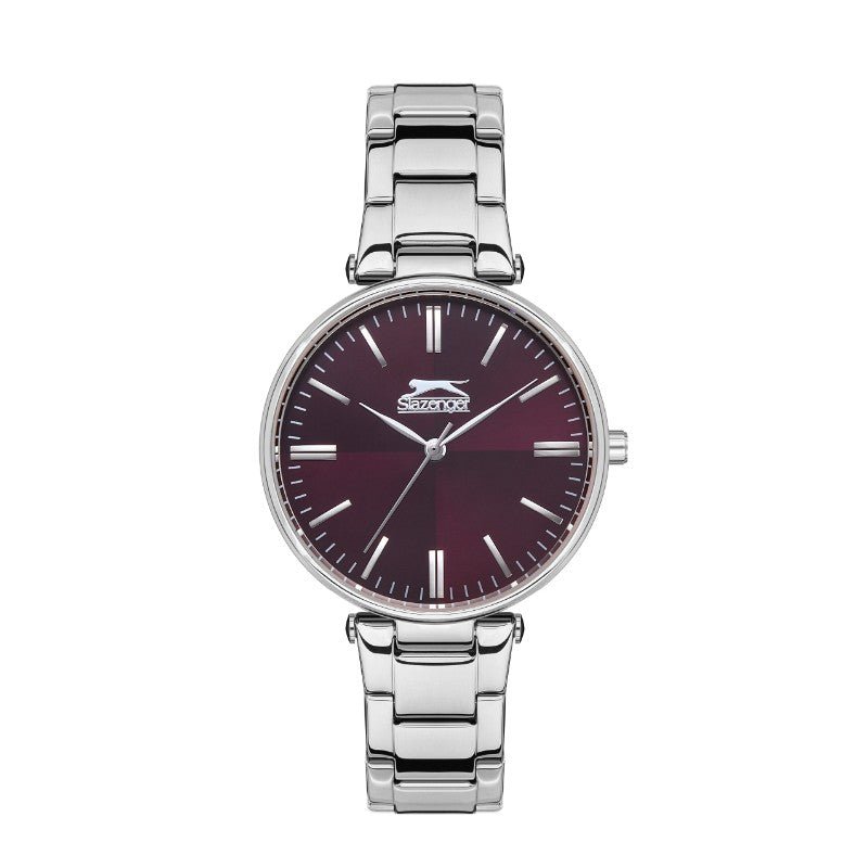 Slazenger SL.09.2122.3.04 Ladies Stainless Steel Watch Violet - Zamana.pk Main image